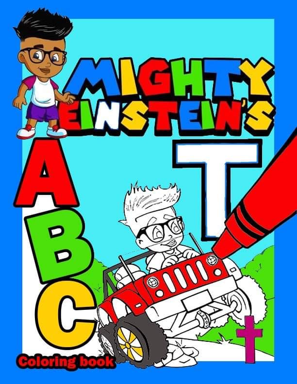 Mighty Boys Coloring Book